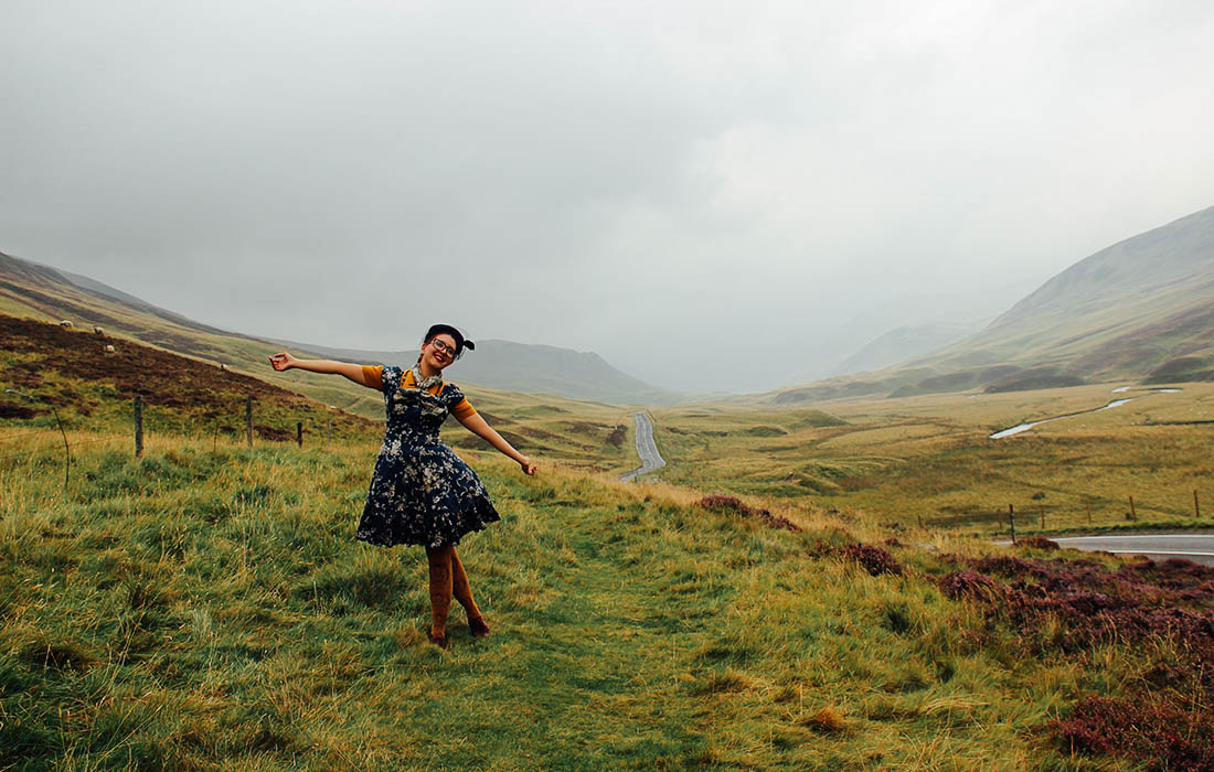 Braemar Scotland highlands roadtrip nella fragola mary magdalene otome lolita fashion